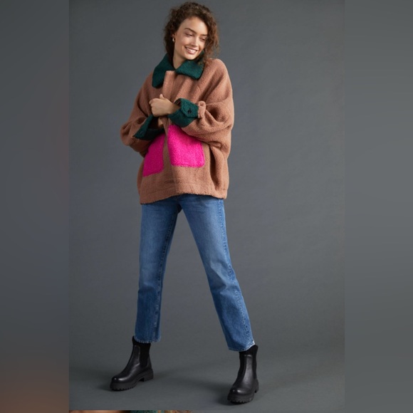 Anthropologie Jackets & Blazers - NWT Anthropologie Colorblocked Oversized Jacket